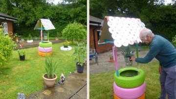 Upcycling project at Bradford care home